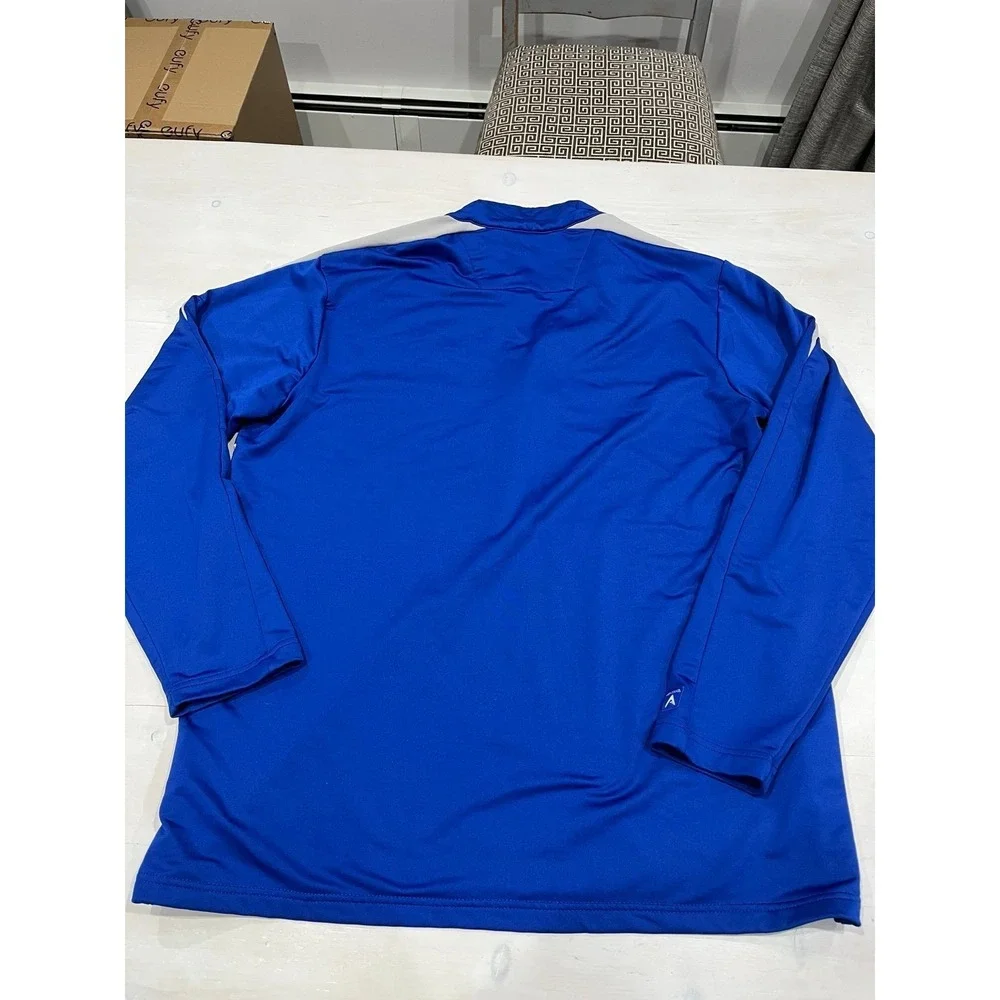 NWOT Size large giants blue quarter zip pullover